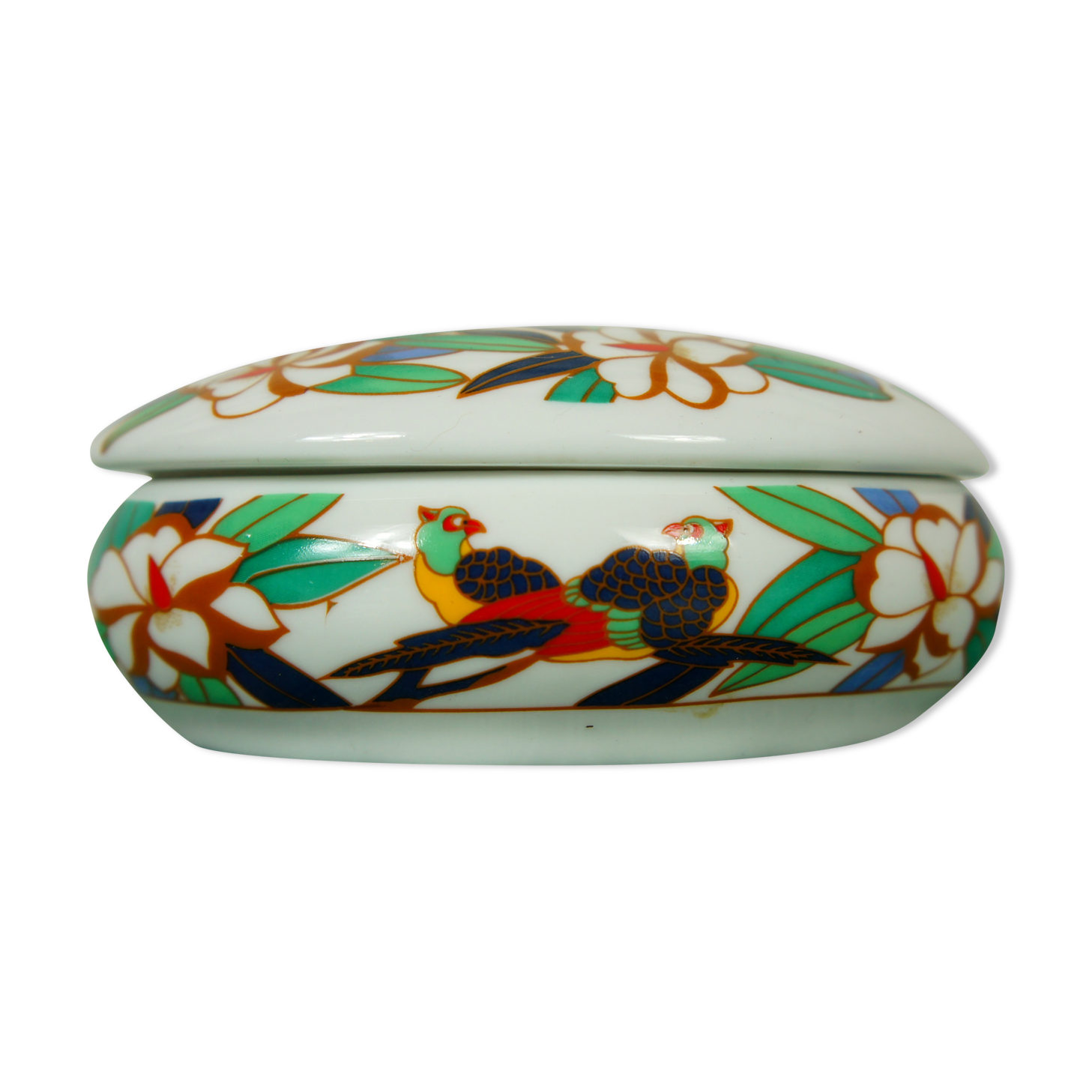 Porcelain box "birds"