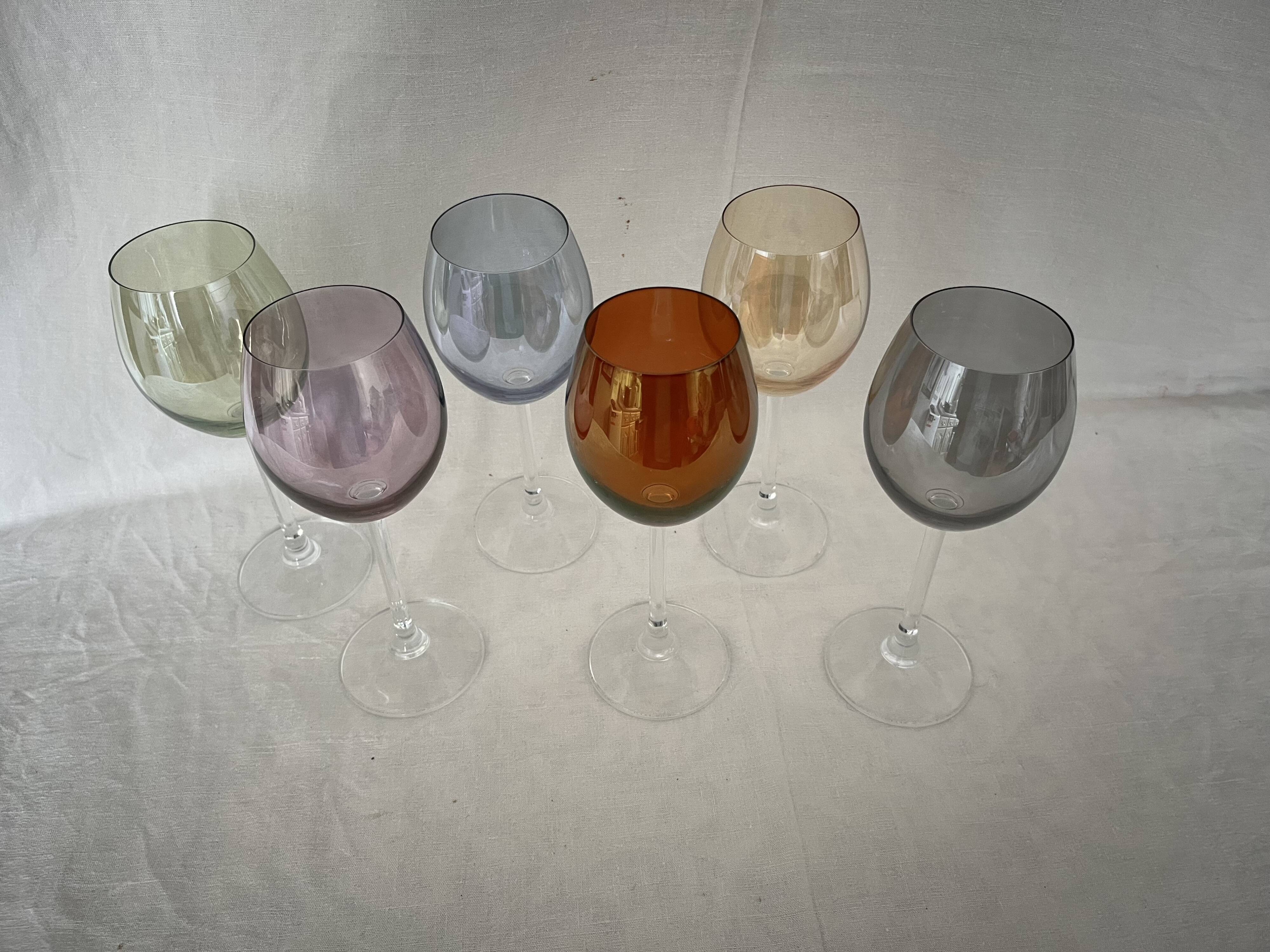 Baccarat crystal wine glasses