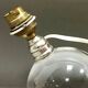 Crystal ball lamp, model no 7706 Jacques Adnet for Baccarat.
