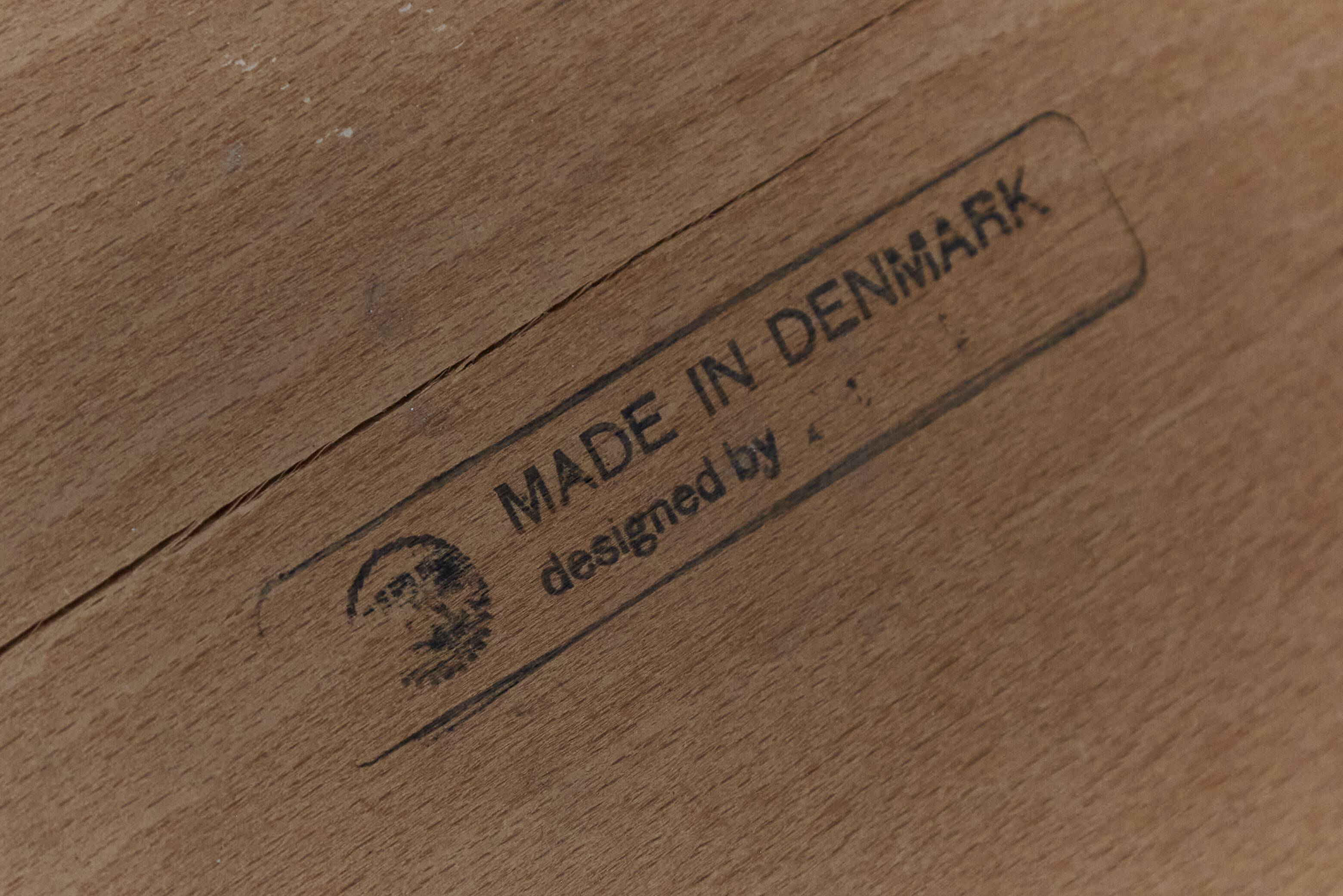 Svend Åge Madsen Teak Dining Chairs for Nørre Broby Cabinetmaker