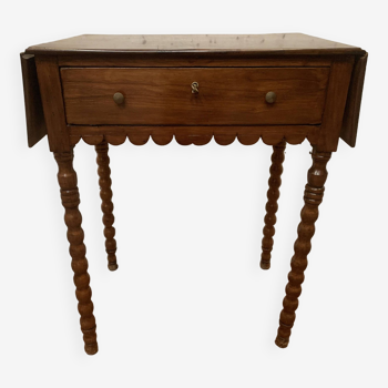 Louis Philippe writing table in mahogany XIX century