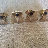 4 vintage wall lamps