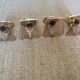 4 vintage wall lamps