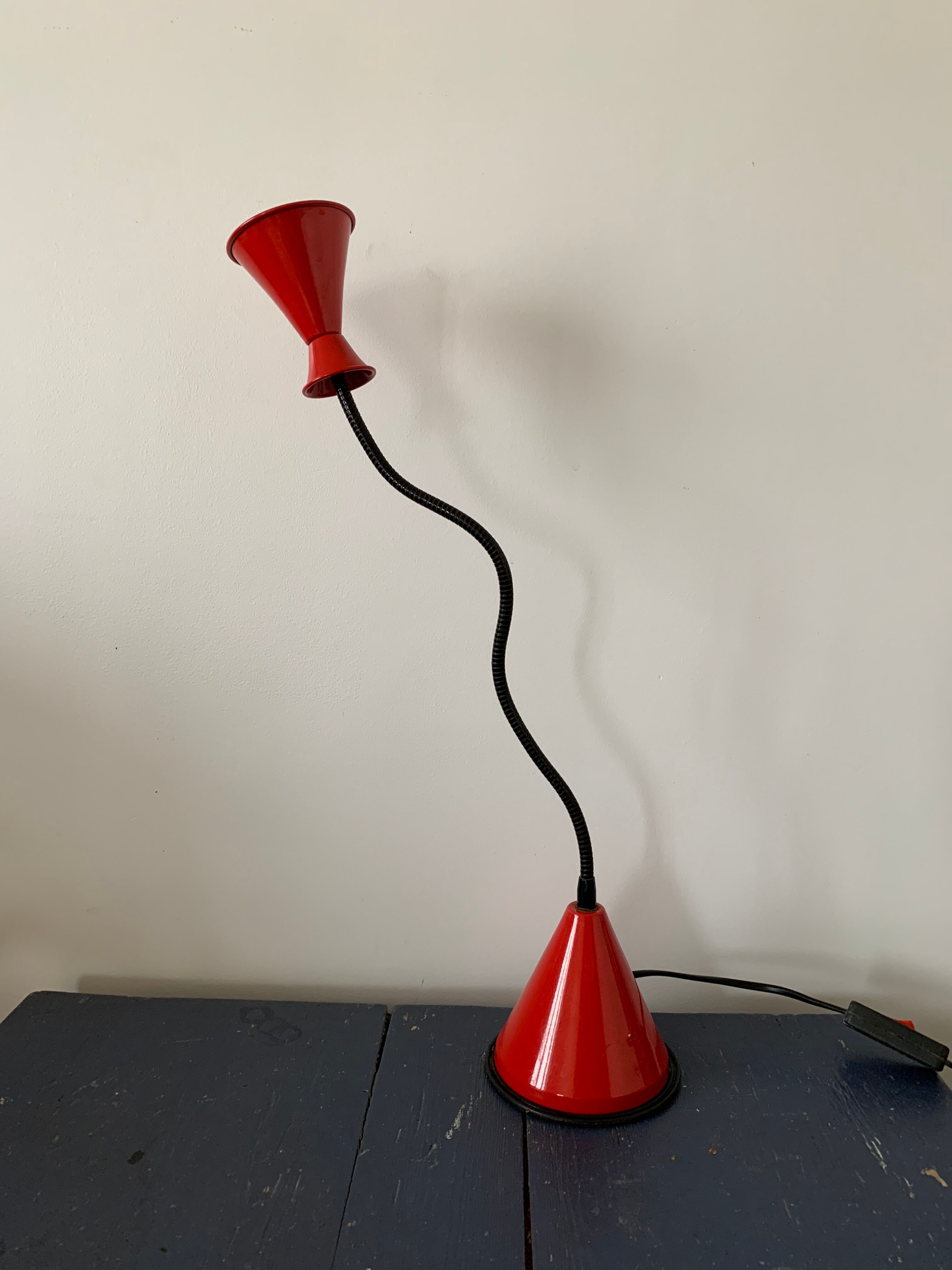 Vintage table lamp 80s