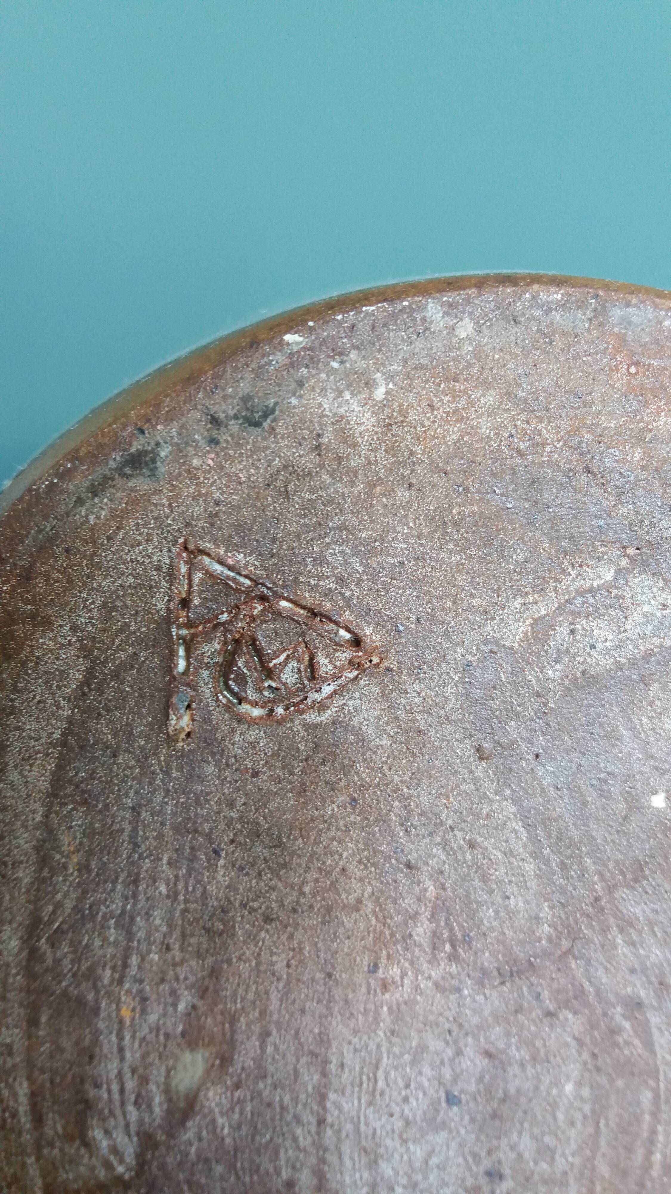 Vase signed Atch, Chantal and Thierry Robert, 1970s