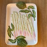 Asparagus slushie dish