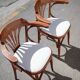 paire de chaises Bistro bois courbé