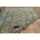 1970s Vintage Turkish Handmade Wool & Cotton Orange Area Rug 154x230
