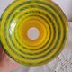 Vintage speckled glass vase from the 50s 60s