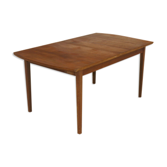 Teak "wallet" dining table, Denmark, 1960