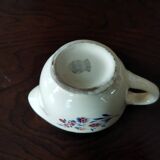 Badonviller earthenware milk jug, Francine model