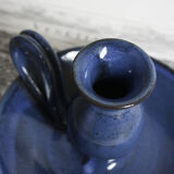 bougeoir bleu