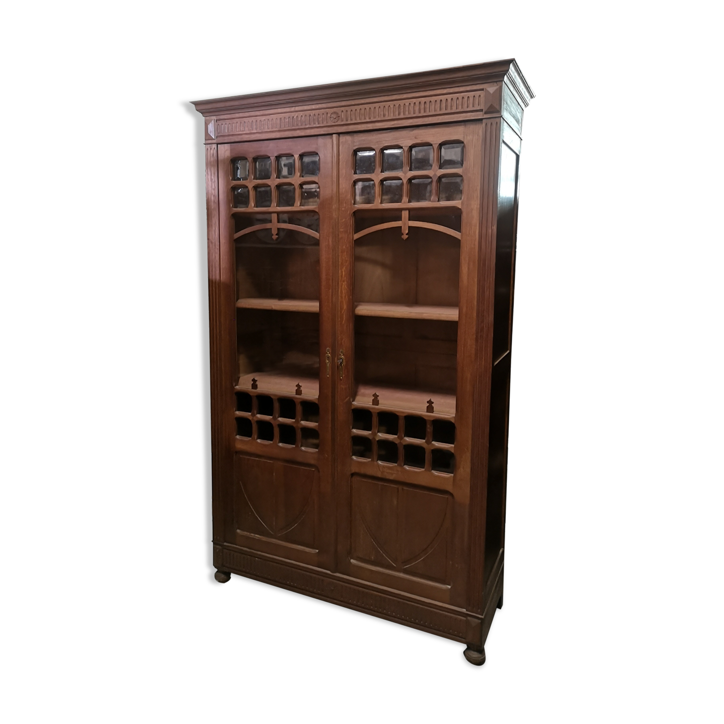 Bibliothèque vitrine années 1930