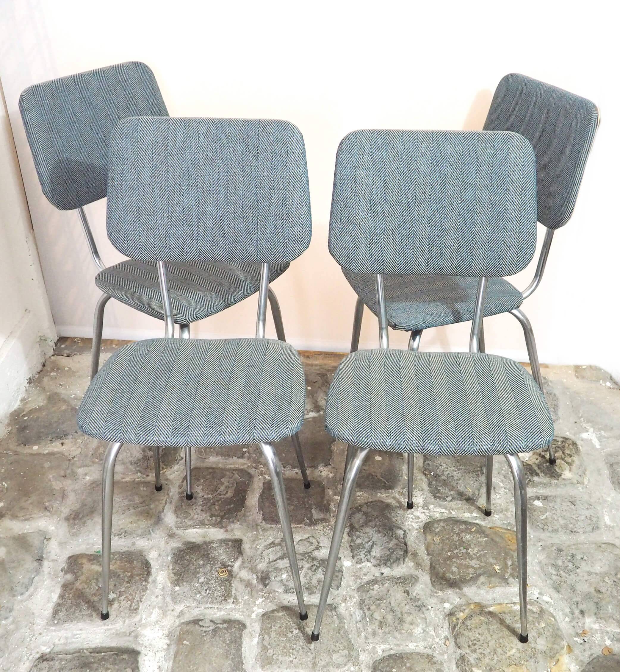 Series 4 reupholstered chairs