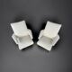 Pair of vintage armchairs from the 1950s-60s refurbished
