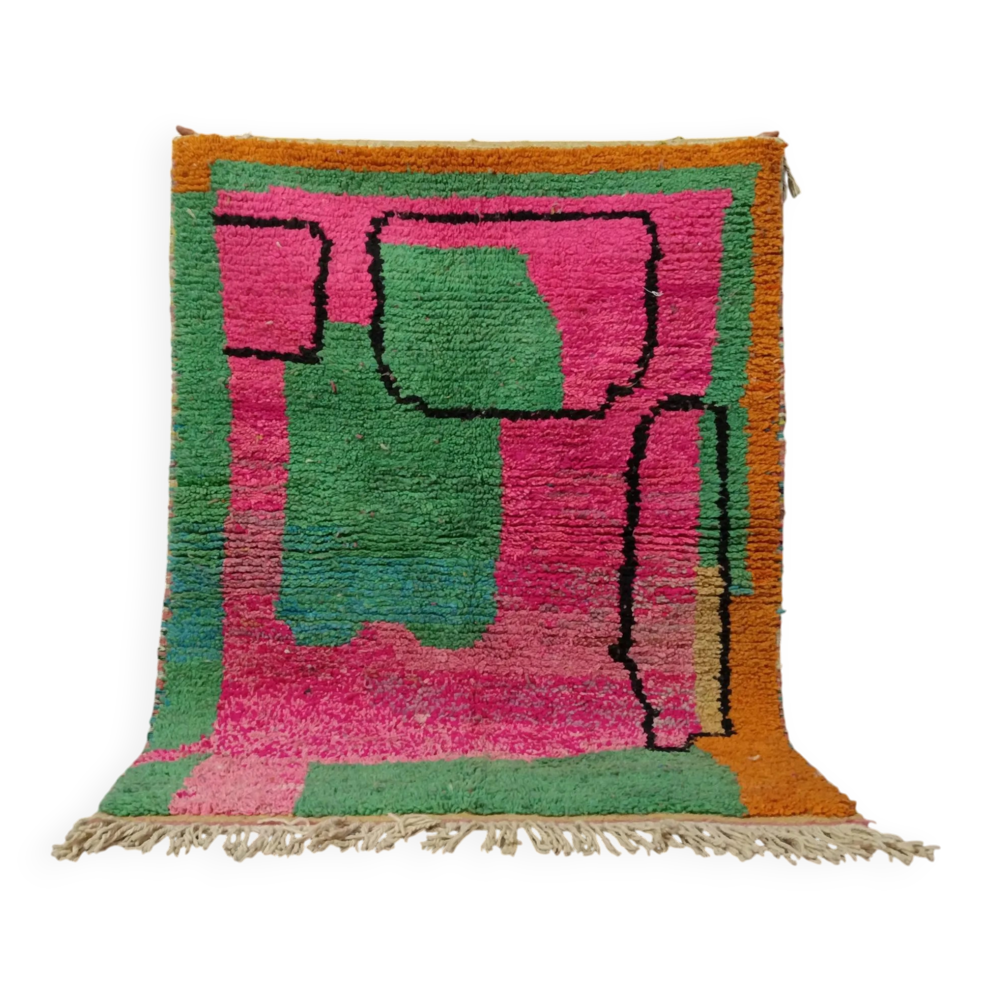 Handmade traditional carpet 250cm x 150cm Moroccan