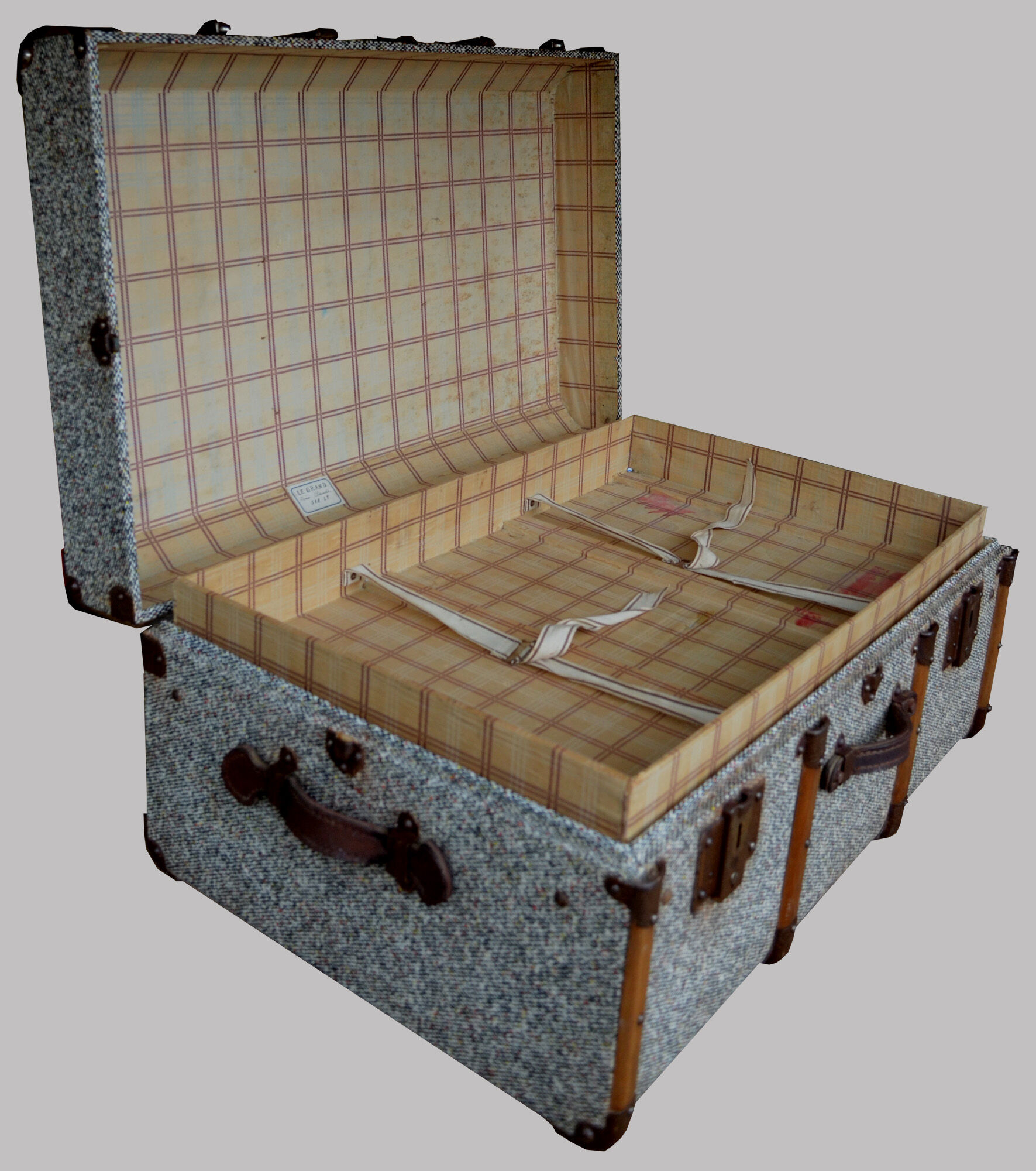 Vintage travel trunk