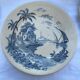 Set of 8 Gien plates Views of the Orient circa 1880