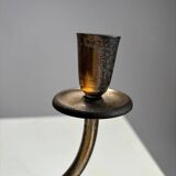 Mid-Century Metal Candleholder by Gio Ponti, Italy, 1950s