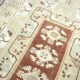 Tapis tribal turc surdimensionné en laine beige sku 2294.