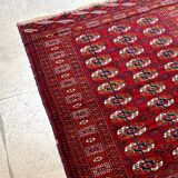 Bukhara carpet in wool and silk, 30 boxes ☐ 145 x 103 cm