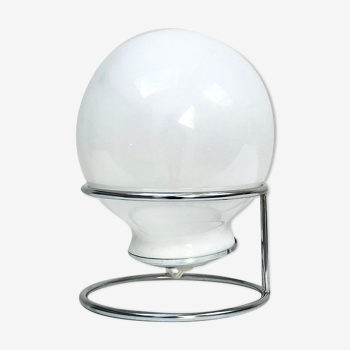 Lampe boule en verre des années 70