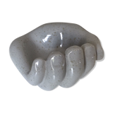 Ceramic hand vintage design 80 years