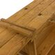 Vintage Wall shelf rack Pine wood 70s minimalist design