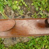 Coatrack wood 6 hooks industrial or school