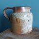 Stoneware pitcher from Puisaye, signed Jean-Pierre Prud’homme