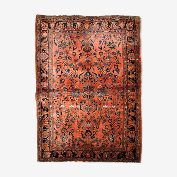 Tapis ancien persan sarouk fait main 97x155cm, 1920