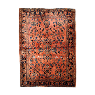 Tapis ancien persan sarouk fait main 97x155cm, 1920