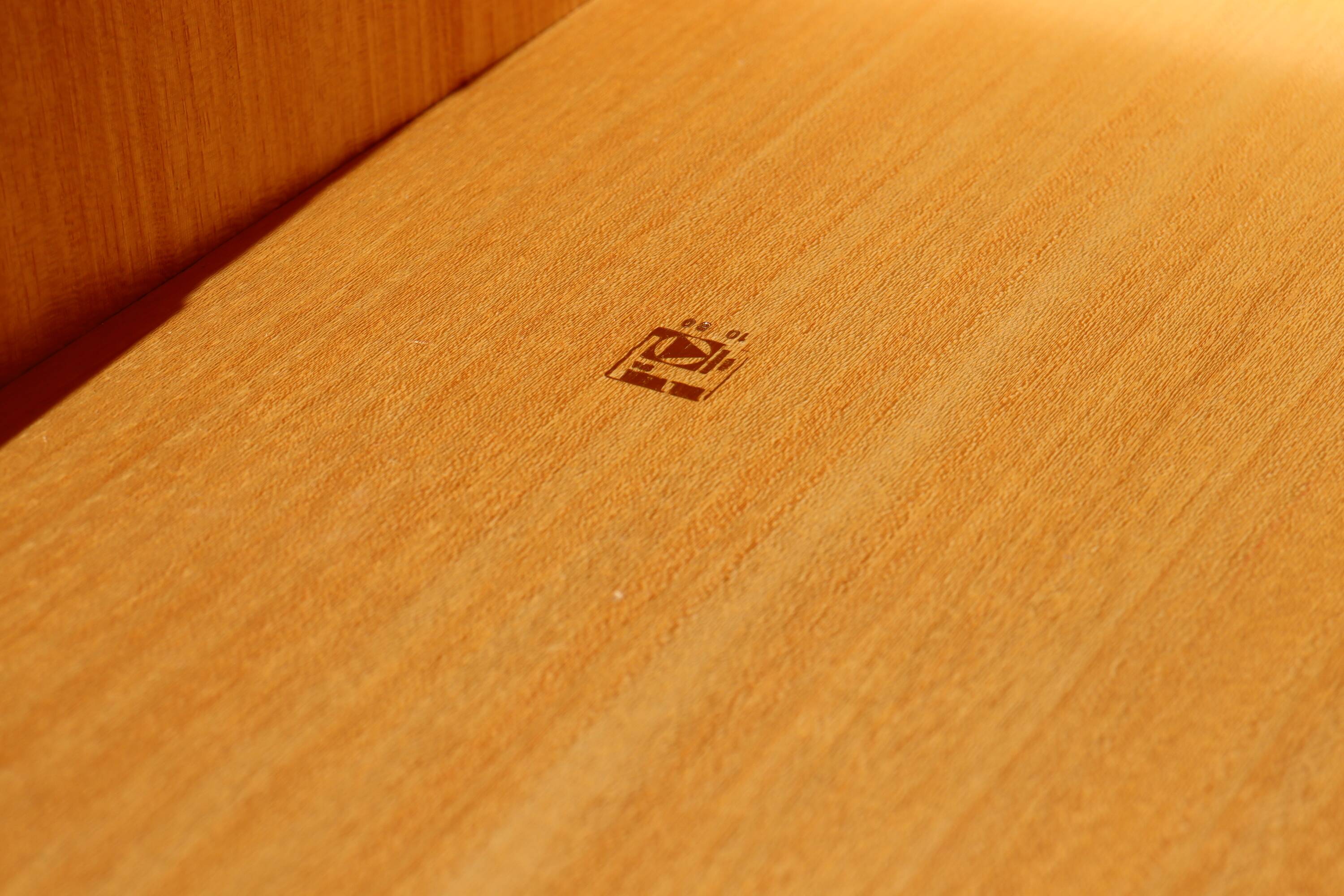 rattan and bamboo sideboard signed by Dal Vera Italy 1960