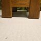 Brutalist oak footstool coffee table - 1970s