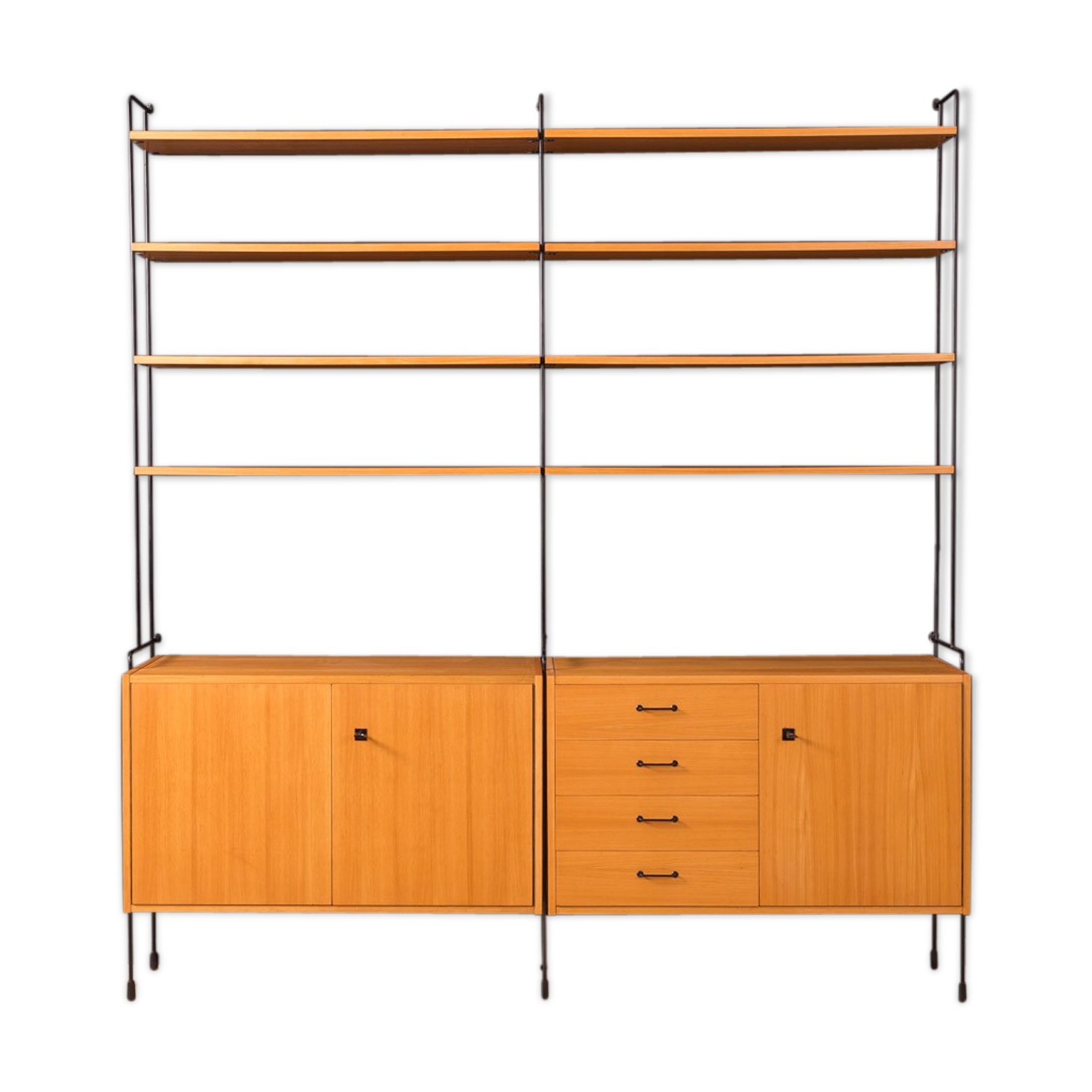 Wall unit Omnia by Hilker from the 1960s