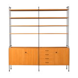 Wall unit Omnia by Hilker from the 1960s