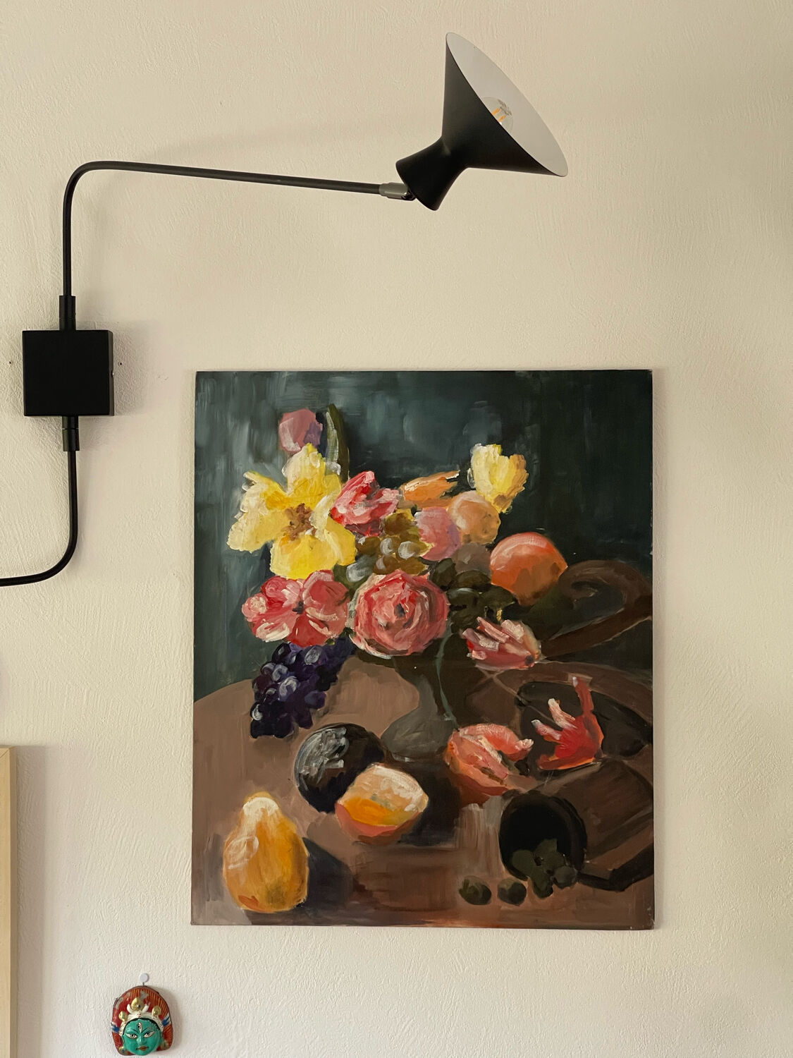 Table - still life flowers