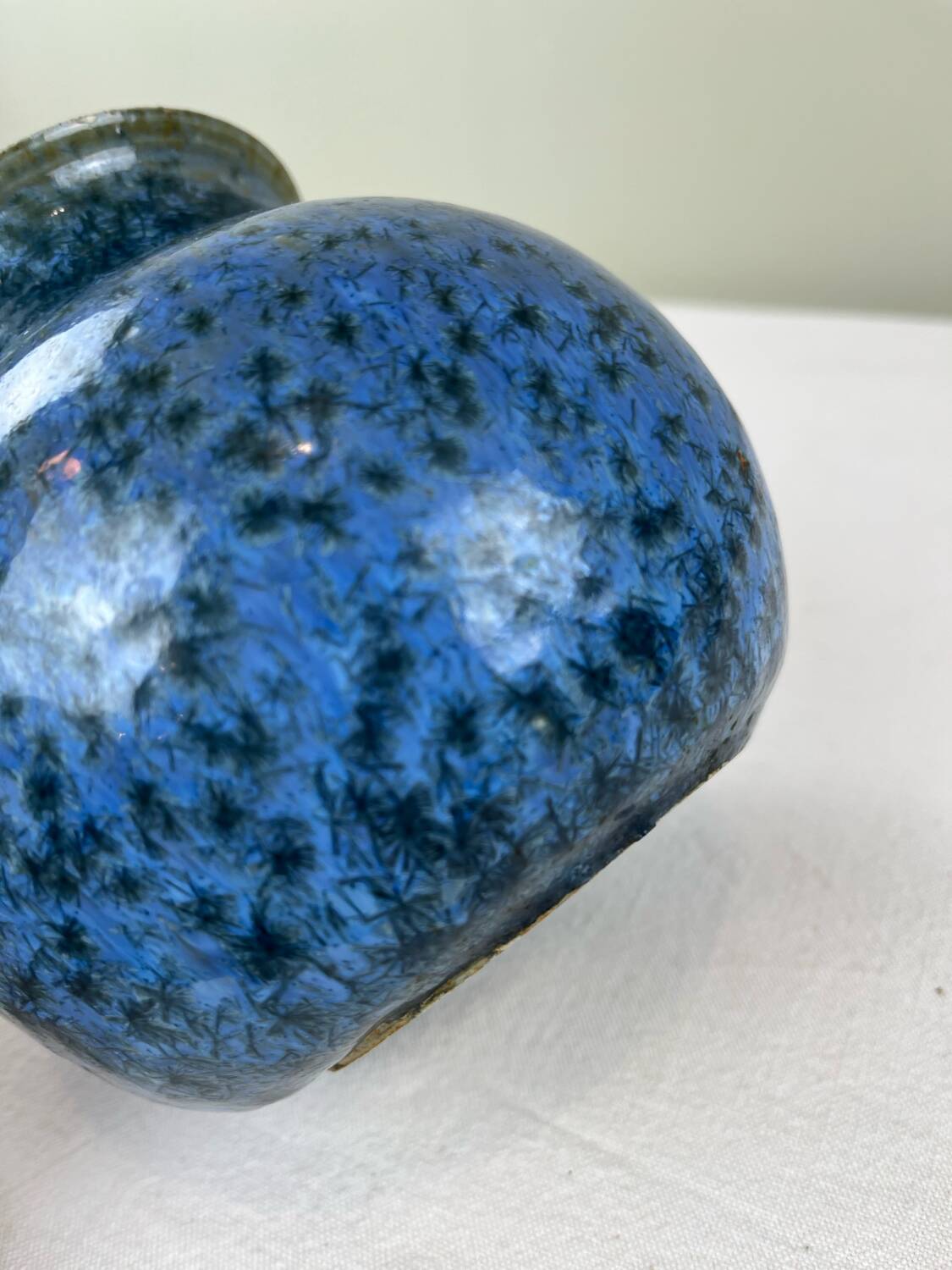 Vase « fleur de givre »