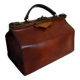 Ancienne sacoche de médecin en cuir années 30/40