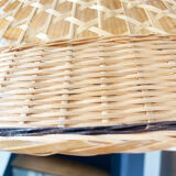 Braided wicker suspension