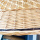 Braided wicker suspension