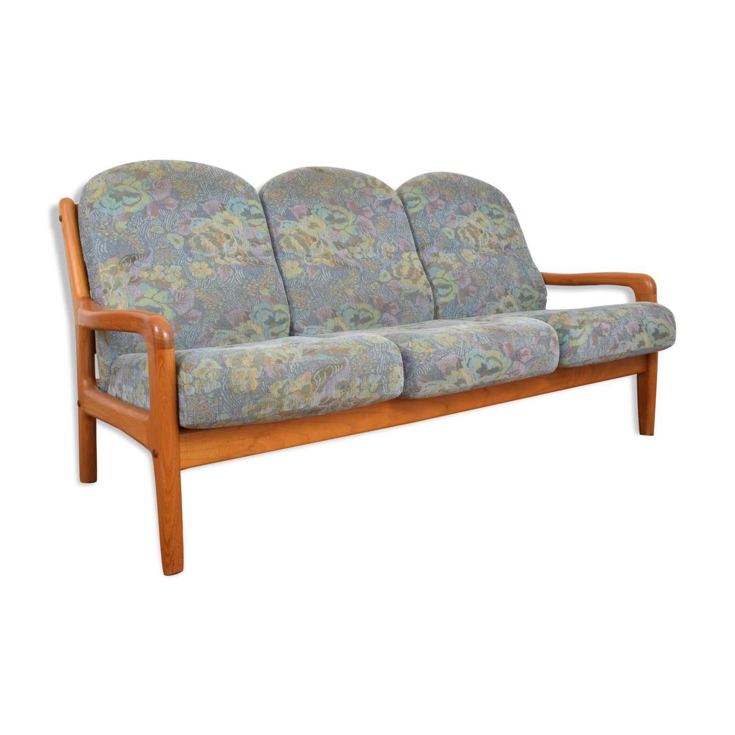 Mid-Century Danish Teak Sofa from Dyrlund, 1970s.