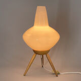 Midcentury Space Age Table Lamp "rocket" by ÚLUV, 1960s