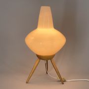 Midcentury Space Age Table Lamp "rocket" by ÚLUV, 1960s