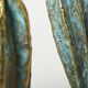 Brass cactus and parrot sculpture console Alain Chervet 1989