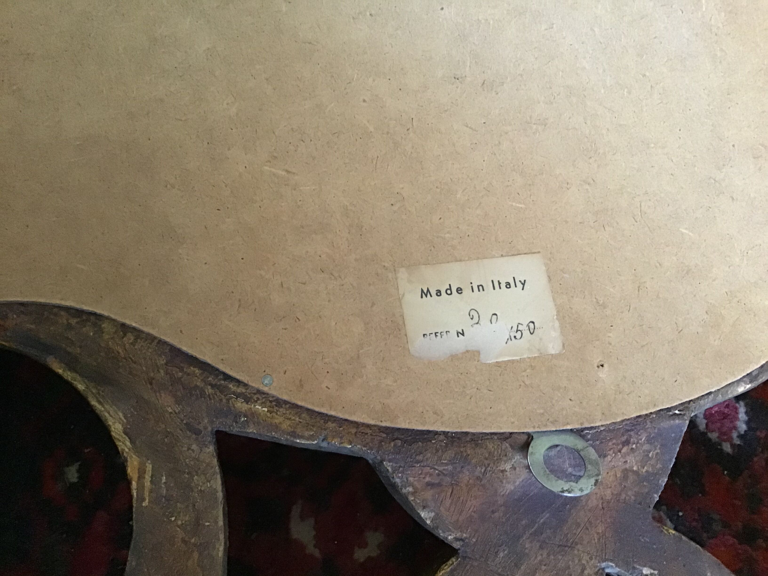 Italian mirror cornucopia