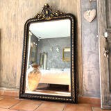 Old Louis-Philippe mirror with pediment