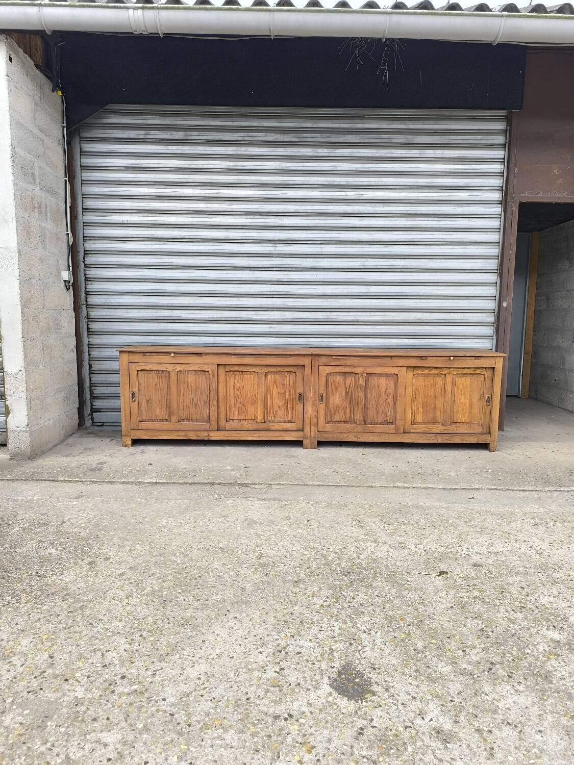 Enfilade meuble de métier circa 1950