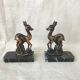 Greenhouse books Art Deco Doe marble regulated vintage bronze 1940
