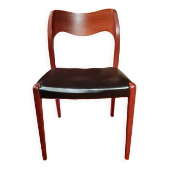 4 Scandinavian chairs Niels Otto Moller 1960